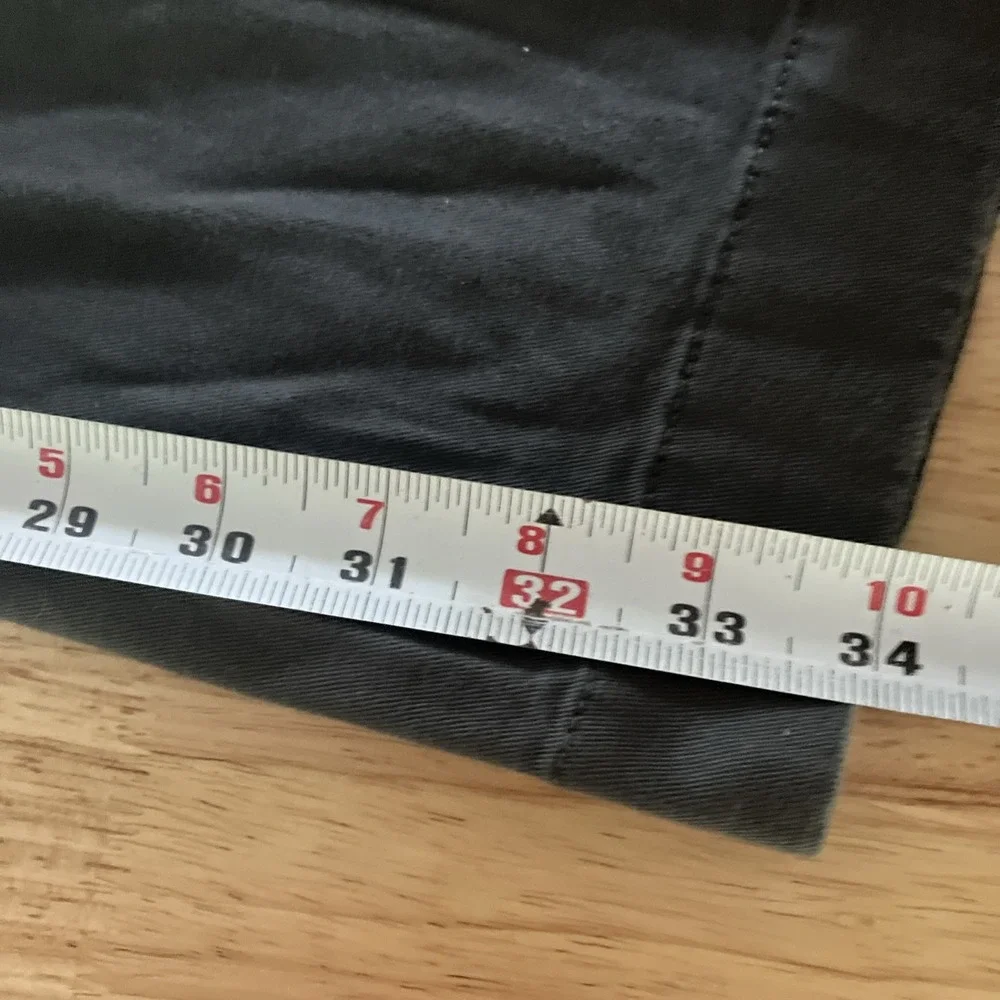 J.CREW Men's Stretch Pants Grey Size 34X34 Slim Fit